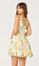 ASTR Reina Dress Lemon Paradise - Fleur - De - Lis Boutique