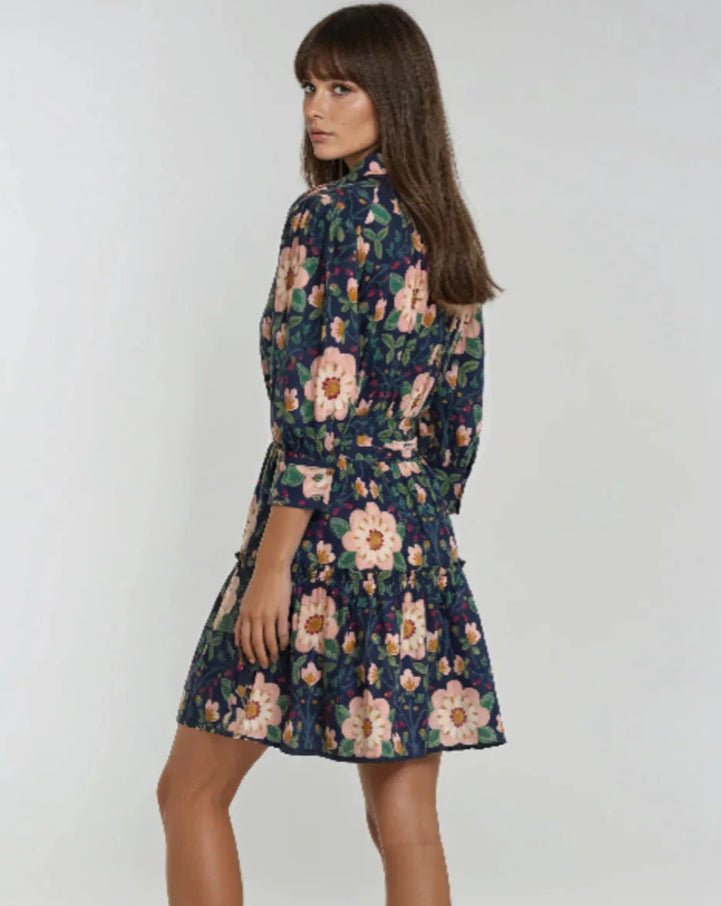 Sincerely Ours Yara Mini Dress Wild Rose Reverie - Fleur-De-Lis Boutique
