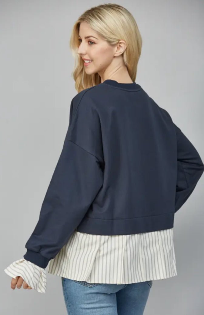 Downtown Layered Top - Fleur - De - Lis Boutique