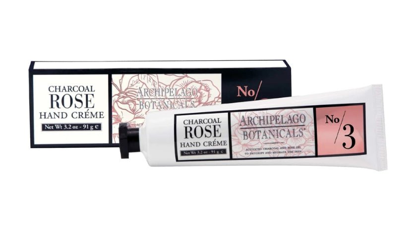 Archipelago Charcoal Rose Hand Cream - Fleur - De - Lis Boutique