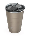 Pirani Insulated Stackable Tumbler 16 oz Champagne Metallic - Fleur - De - Lis Boutique