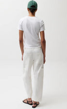 Pistola Sabrina Utility White Pants - Fleur - De - Lis Boutique