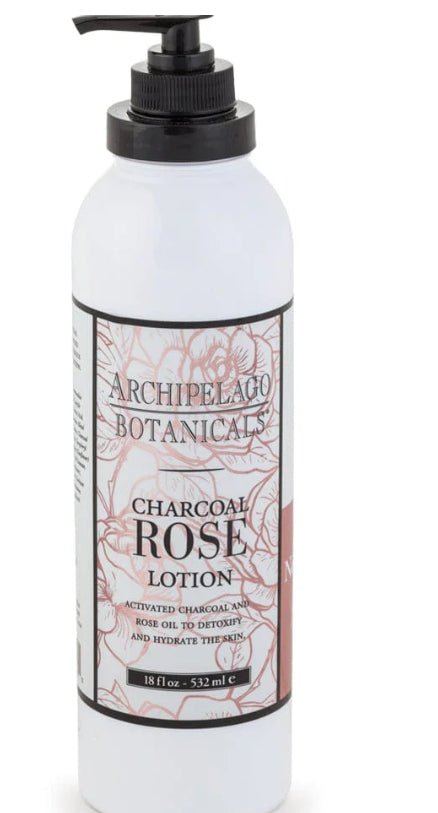 Archipelago Charcoal Rose 18 oz Lotion - Fleur - De - Lis Boutique