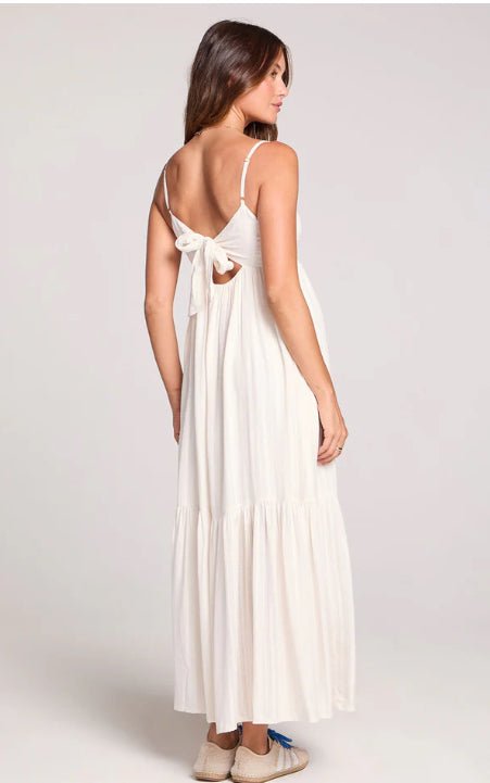 Saltwater Luxe Tanki Midi Dress Salt - Fleur - De - Lis Boutique