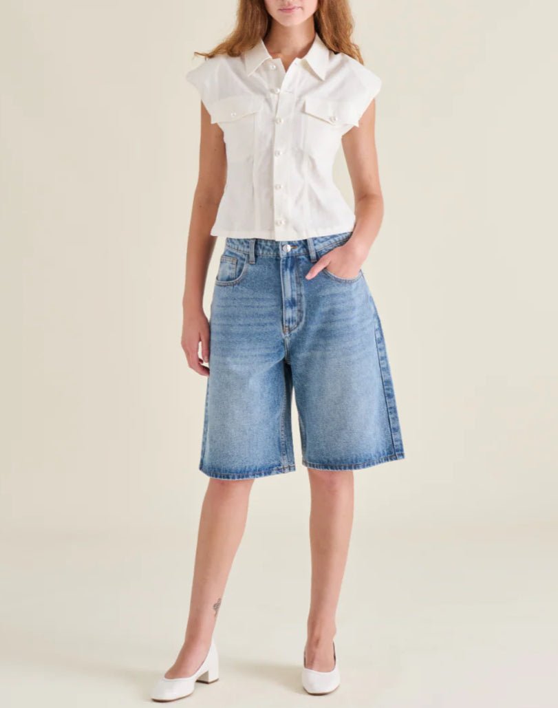 Steve Madden Cassady Top Antique - Fleur - De - Lis Boutique