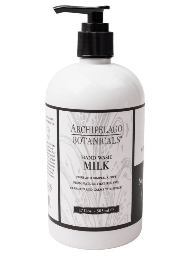 Archipelago Milk Hand Wash 17oz - Fleur - De - Lis Boutique