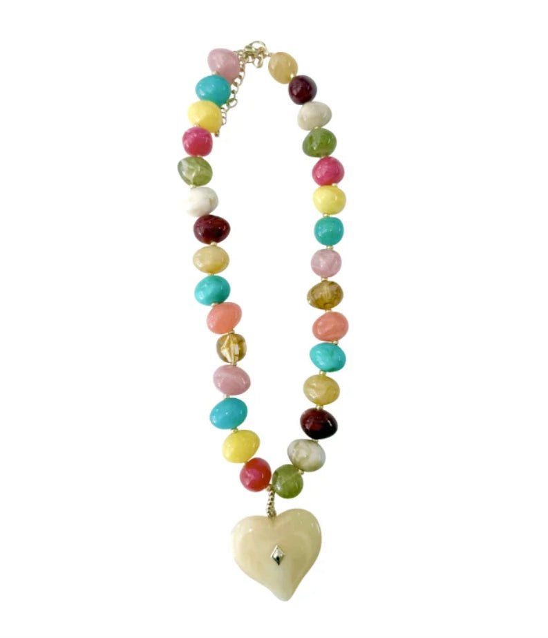 Gemelli Holden Necklace Multi - Fleur-De-Lis Boutique
