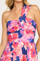 Lucy Paris Haven One Shoulder Dress - Fleur - De - Lis Boutique