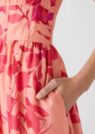 Steve Madden Gwen Dress Burnt Coral - Fleur - De - Lis Boutique