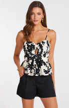 Bishop & Young Athena Peplum Top - Fleur - De - Lis Boutique