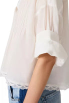 Steve Madden Delphi Top Antique White - Fleur-De-Lis Boutique