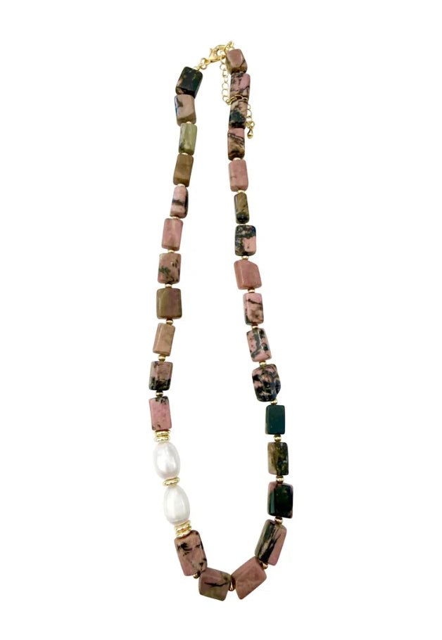Gemelli Cloud Necklace Pink Black - Fleur-De-Lis Boutique