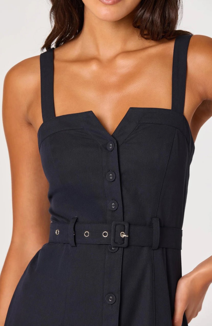 Astr McKinley Dress Navy - Fleur - De - Lis Boutique