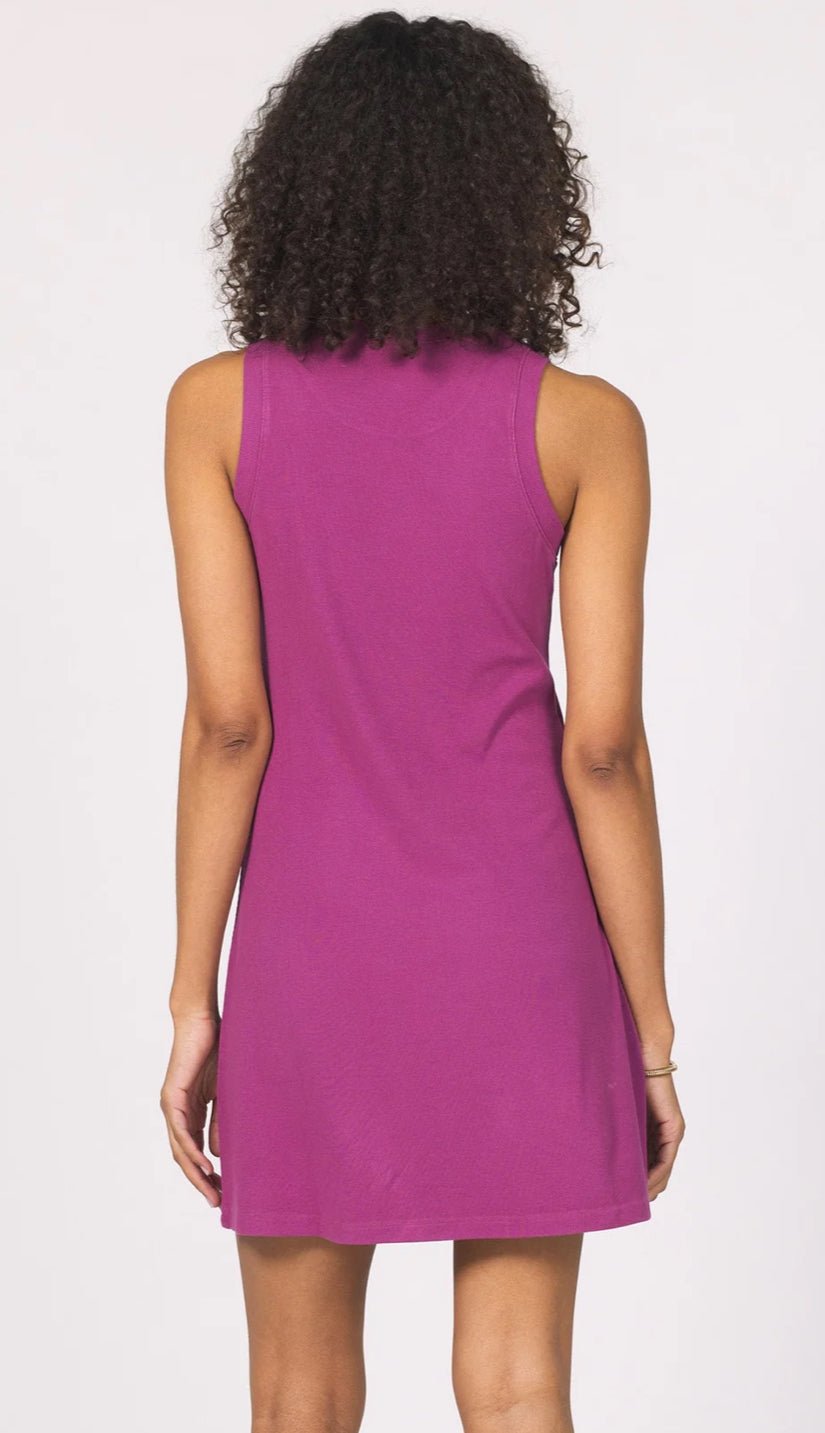 Justine Dress Radiant Orchid - Fleur - De - Lis Boutique