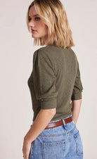 Bobi Los Angeles Lorna Cardigan Troops - Fleur-De-Lis Boutique