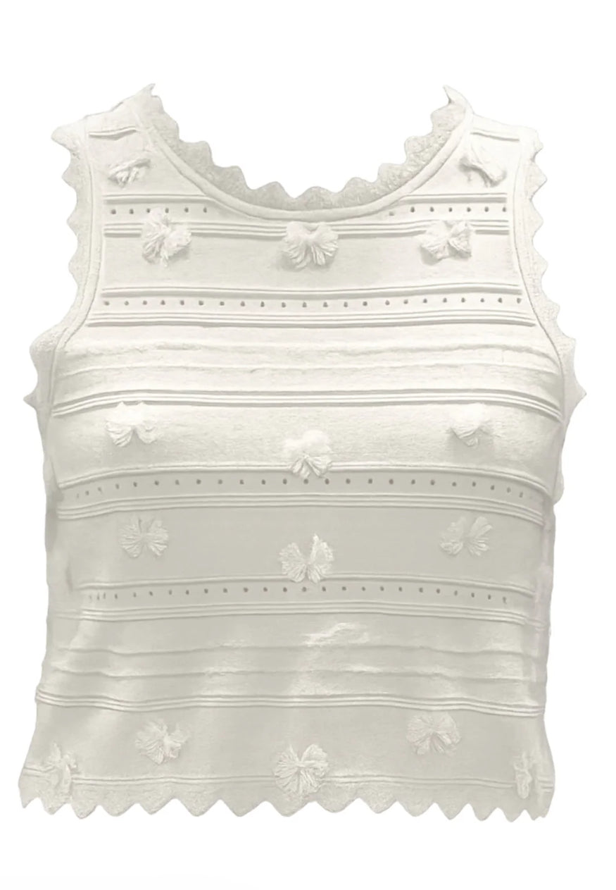 Another Love Aveza Top Off White - Fleur - De - Lis Boutique