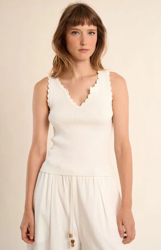 Molly Bracken Ribbed Knit Tank - Fleur-De-Lis Boutique