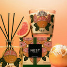 Nest Grapefruit 3 Wick Candle - Fleur - De - Lis Boutique