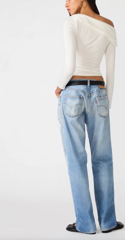 Steve Madden Ryder Top Cream - Fleur-De-Lis Boutique