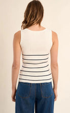 Molly Bracken Knitted Striped Tank Top - Fleur - De - Lis Boutique