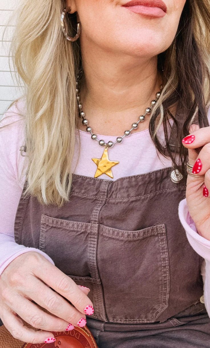 BELJOY Barb & Star Necklace - Fleur-De-Lis Boutique