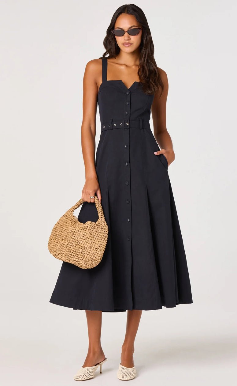 Astr McKinley Dress Navy - Fleur - De - Lis Boutique