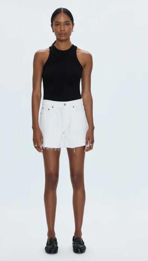 Pistola Kennedy Antique White Shorts - Fleur - De - Lis Boutique