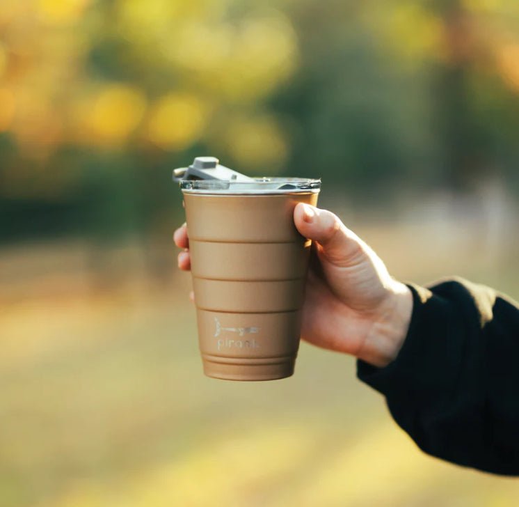 Pirani Insulated Stackable Tumbler 16 oz Champagne Metallic - Fleur - De - Lis Boutique