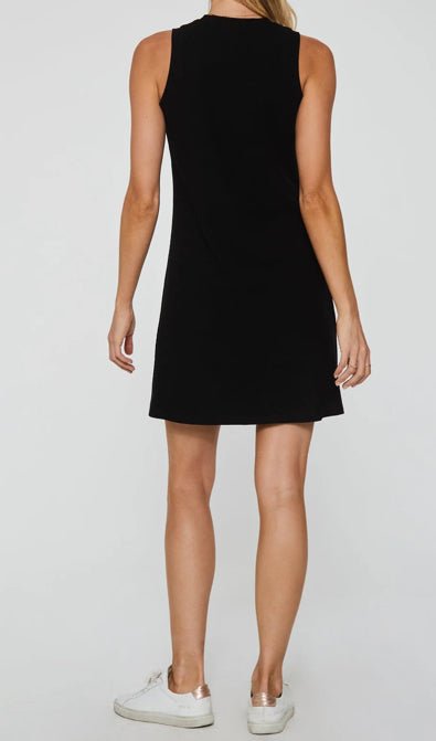 Justine Dress Radiant Black - Fleur-De-Lis Boutique