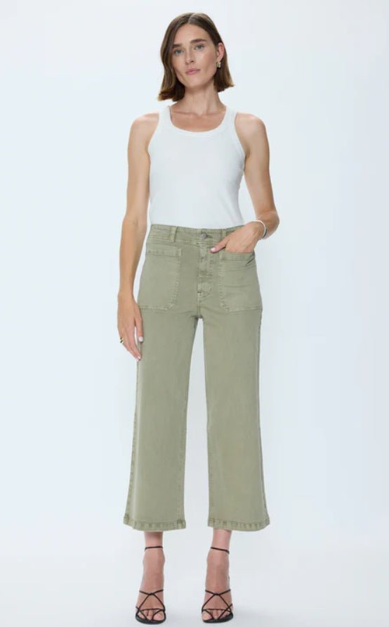 Pistola Zooey Slate Green - Fleur - De - Lis Boutique