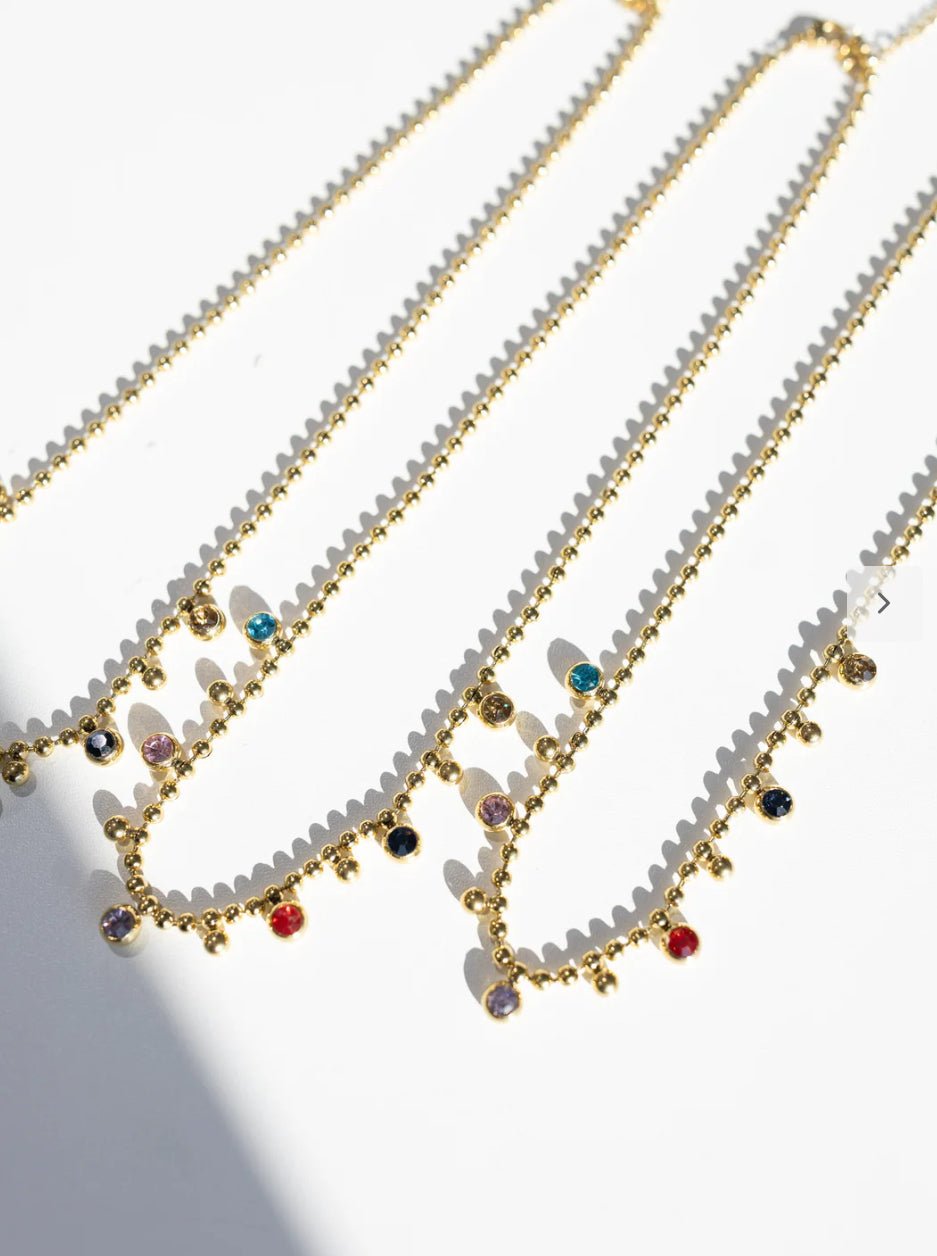 BELJOY The Confetti Necklace - Fleur-De-Lis Boutique