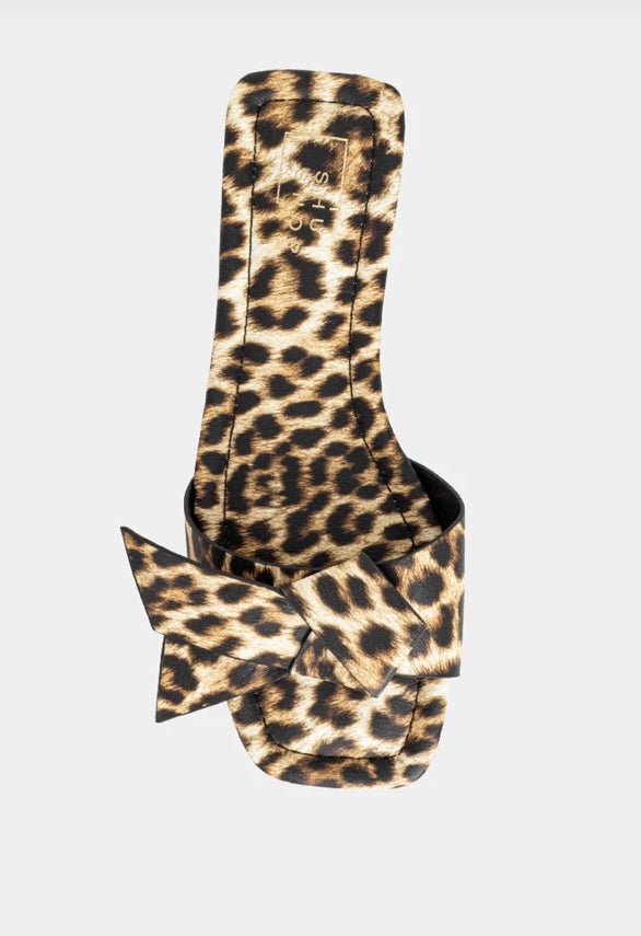 Shu Shop Diana Leopard Slide - Fleur-De-Lis Boutique