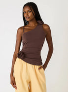 Steve Madden Hadleigh Knit Top - Fleur - De - Lis Boutique