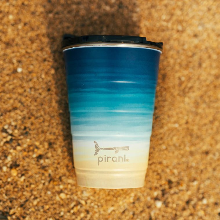 Pirani Insulated Stackable Tumbler 16 oz Sand Caslte - Fleur - De - Lis Boutique