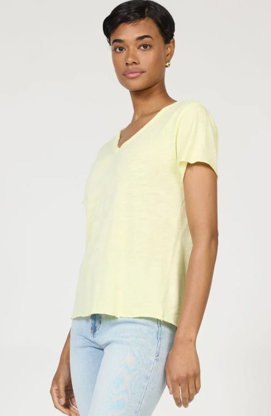 Dear John Vanya Top Yellow - Fleur - De - Lis Boutique