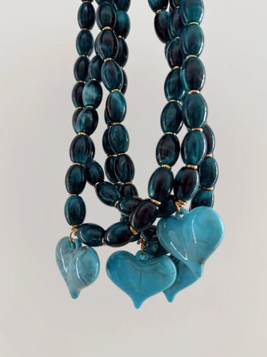 Chansutt Pearls Blue Hannah Necklace - Fleur-De-Lis Boutique