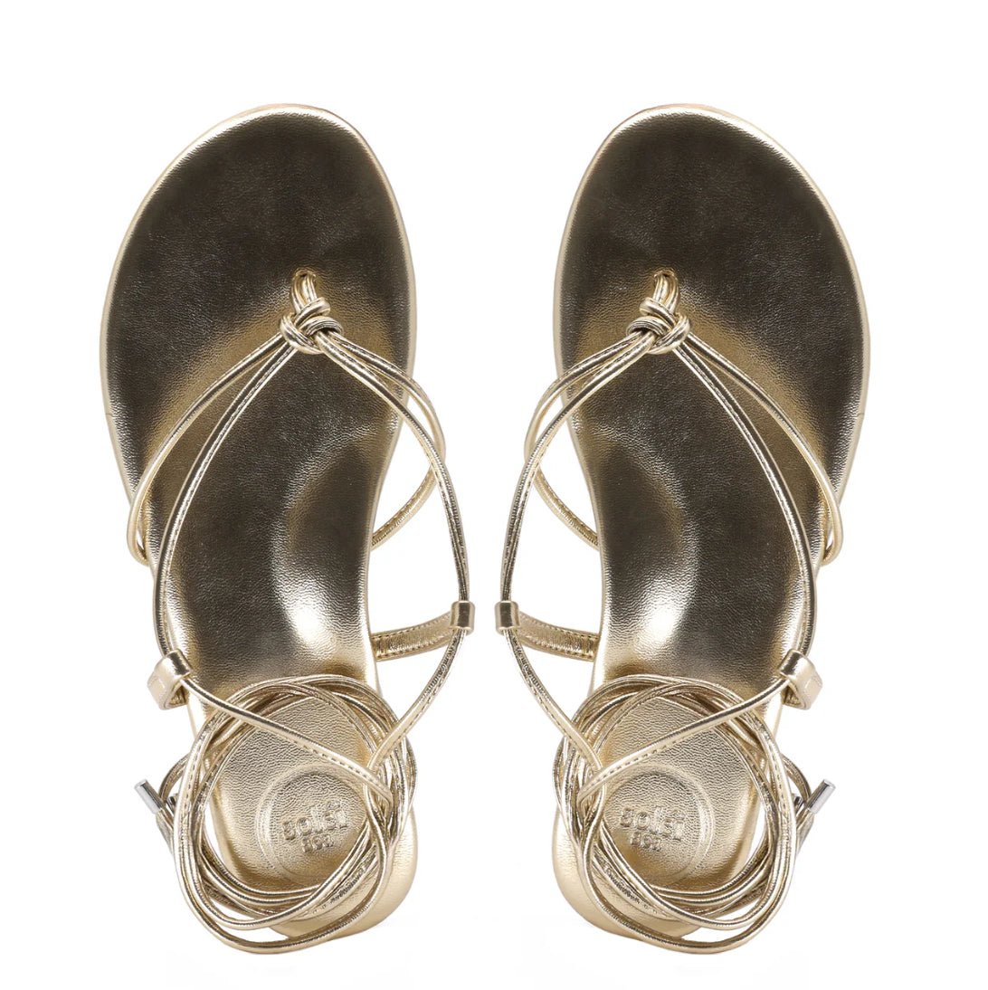 Solei Sea Angie Sandals Gold - Fleur - De - Lis Boutique