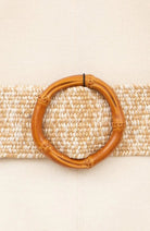 Molly Bracken Braided Belt with Wooden Buckle - Fleur - De - Lis Boutique
