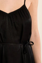Molly Bracken Black Woven Dress - Fleur-De-Lis Boutique