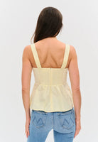 Six Fifty Vienna Poplin Tank Butter Yellow - Fleur - De - Lis Boutique