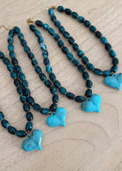 Chansutt Pearls Blue Hannah Necklace - Fleur-De-Lis Boutique