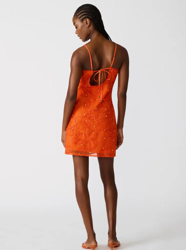 Steve Madden Maureen Mini Dress Salsa Red - Fleur-De-Lis Boutique