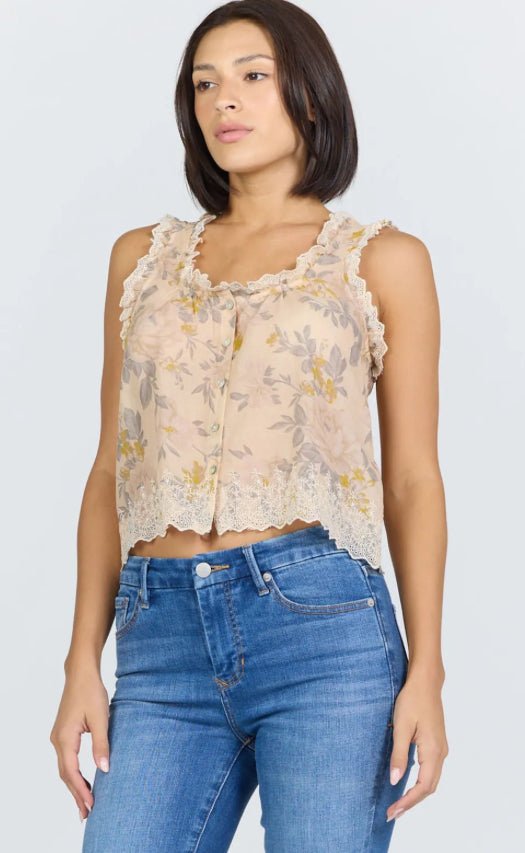 Dear John Ada Top Tuscan Bouquet - Fleur-De-Lis Boutique