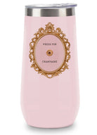 Press For Champagne Tumbler Pink - Fleur-De-Lis Boutique