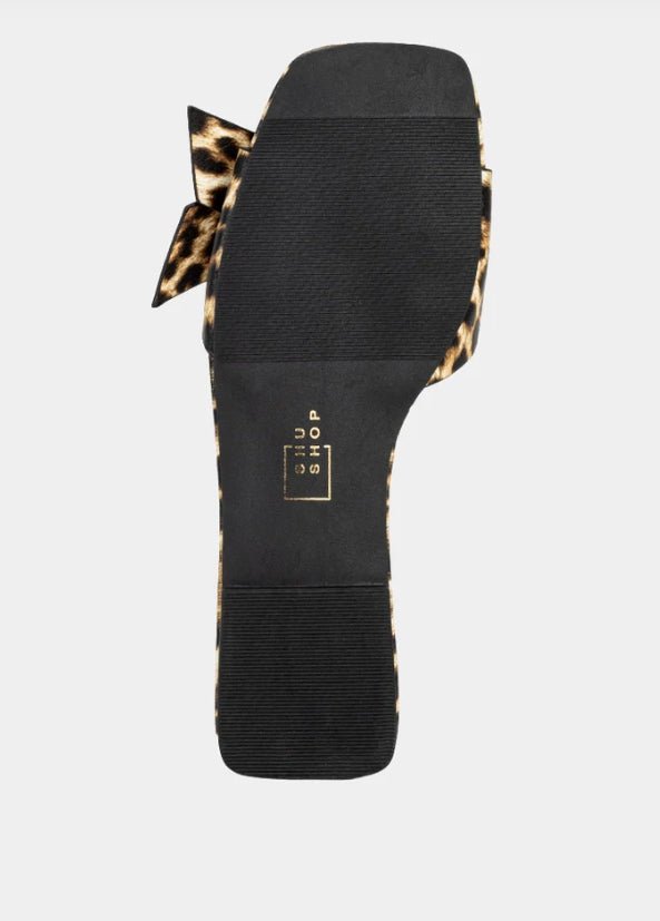 Shu Shop Diana Leopard Slide - Fleur-De-Lis Boutique