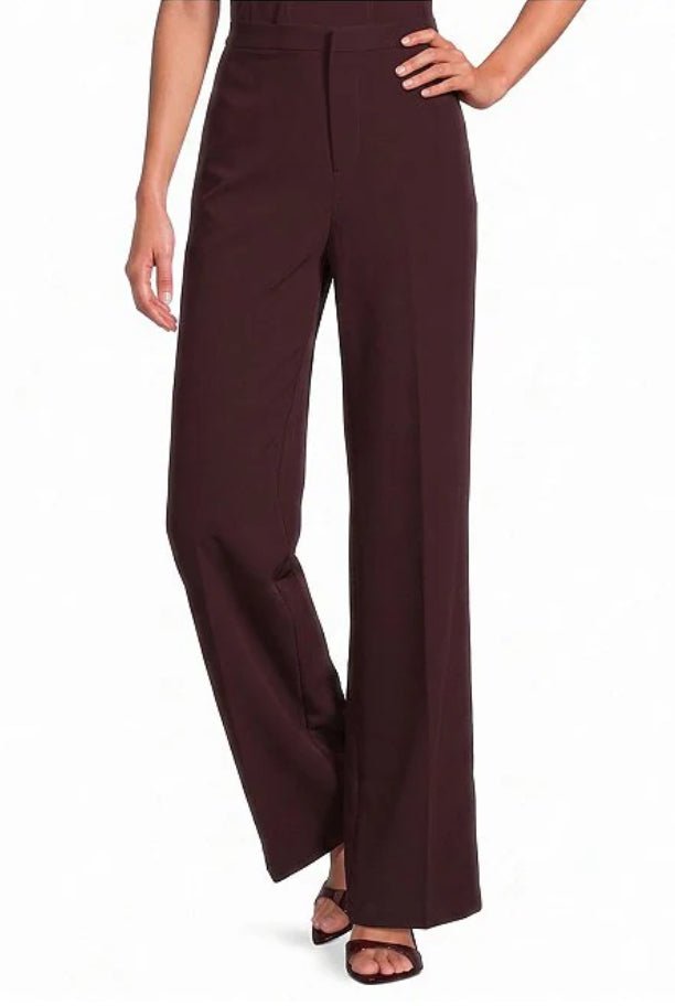 Lucy Paris Valli Trousers Wine - Fleur-De-Lis Boutique