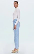 Pistola Lexi Mid Rise Bowed Straight - Fleur - De - Lis Boutique