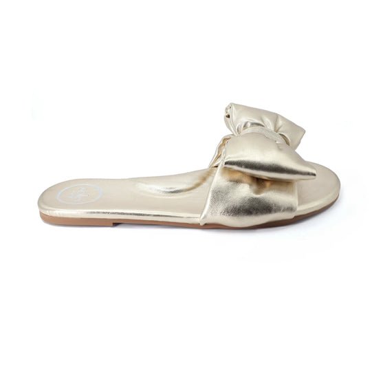 Solei Sea Rafie Gold Sandal - Fleur - De - Lis Boutique