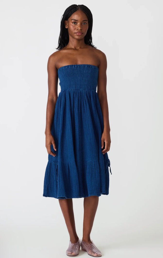 Steve Madden Bisou Dress Soft Indigo - Fleur - De - Lis Boutique