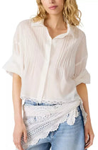 Steve Madden Delphi Top Antique White - Fleur-De-Lis Boutique